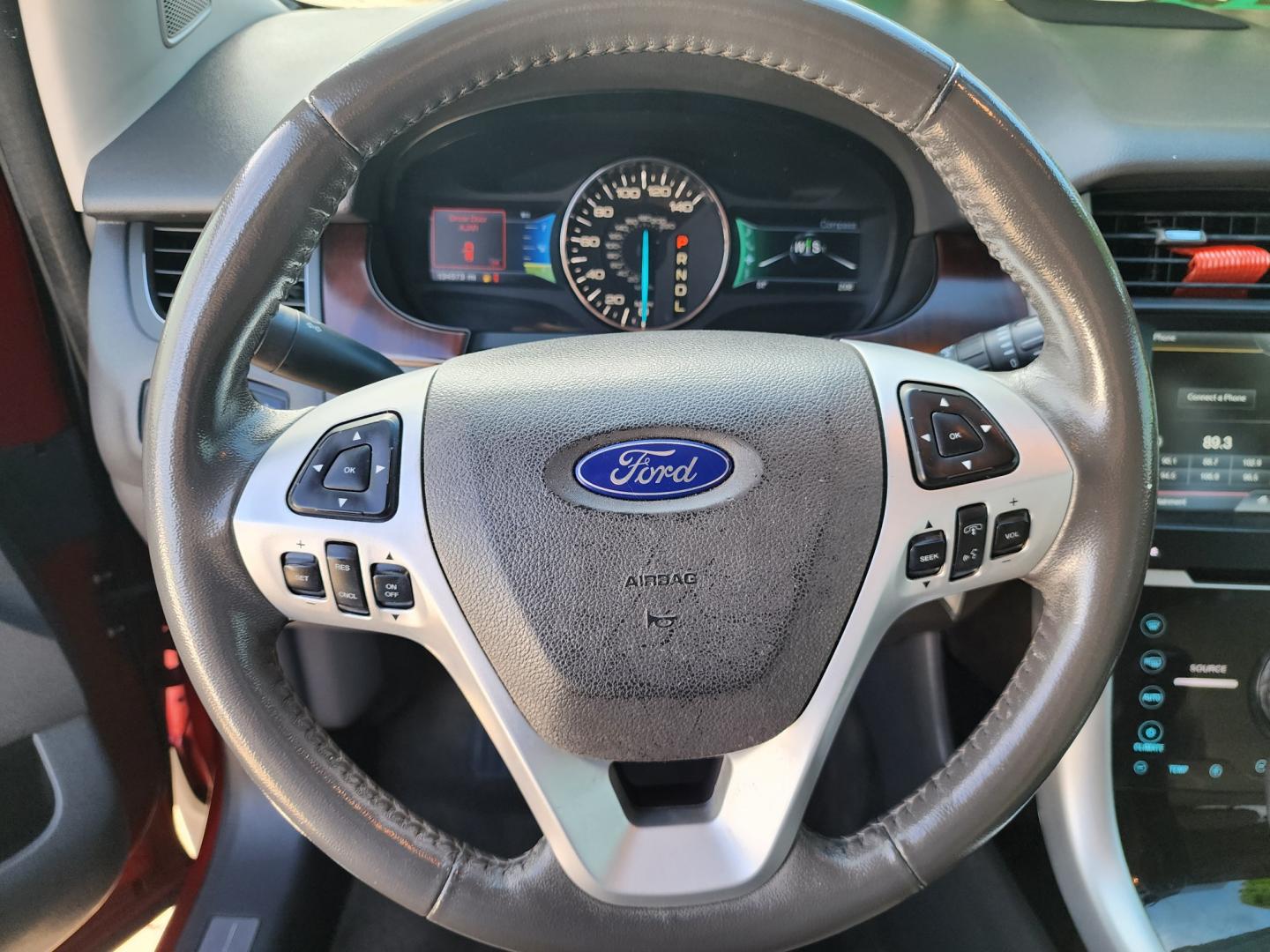 2013 RED Ford Edge Limited (2FMDK3K90DB) with an 2.0L L4 DOHC 16V engine, 6-Speed Automatic transmission, located at 2660 S.Garland Avenue, Garland, TX, 75041, (469) 298-3118, 32.885551, -96.655602 - Photo#12